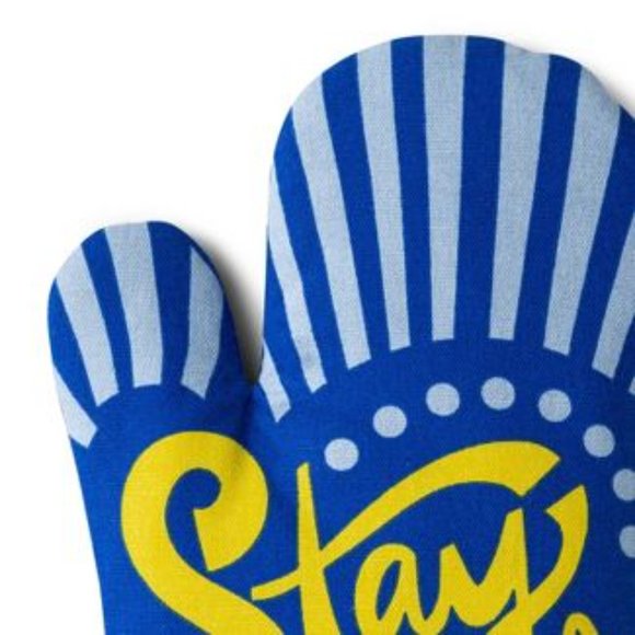 'Stay Focused' Over Mitt Blue - Tabitha Brown for Target NWT - Picture 2 of 2